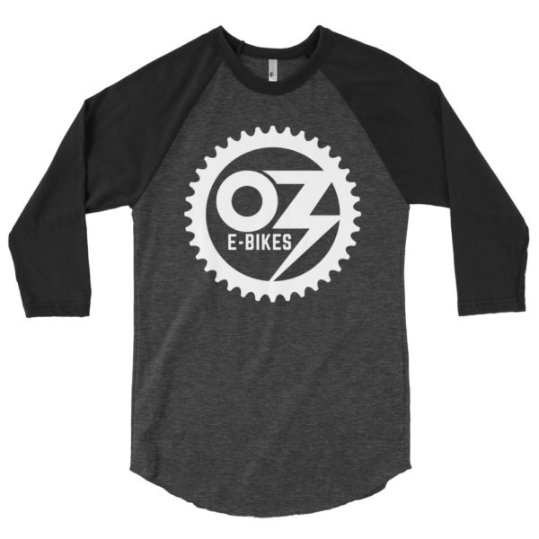 Dark Grey OZ Ebikes shirt | OZ E-Bike Rentals in NWA