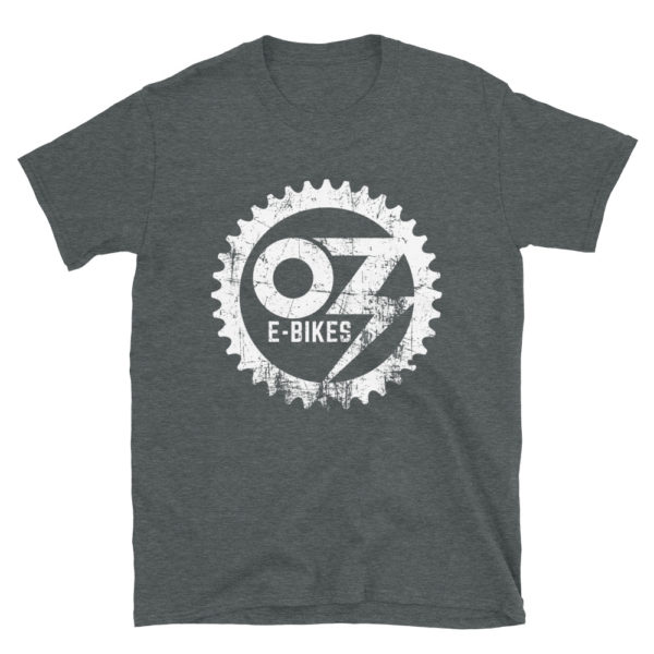 Grey OZ E-Bike Rentals Tshirt in NWA