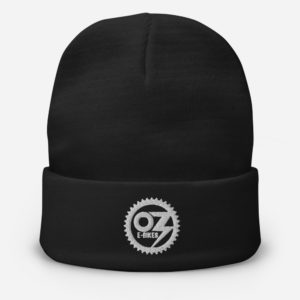 OZ E-Bikes Embroidered Beanie - Solid Colors