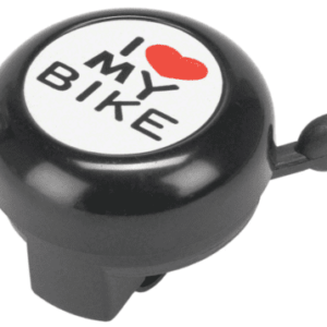 “I Heart My Bike” Black Bike Bell | OZ E-Bikes